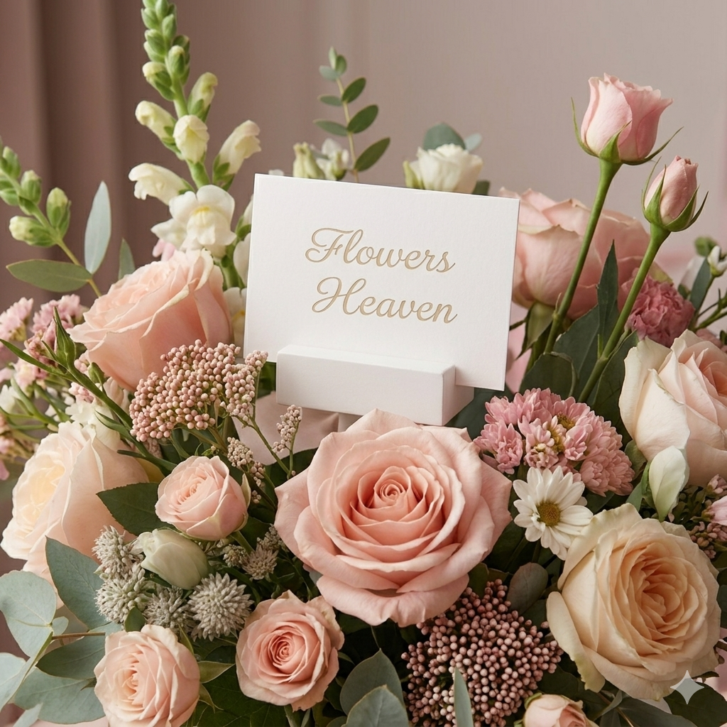Flowers Heaven fresh rose bouquet